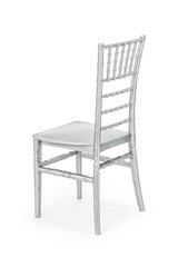 Chiavari Tiffany Srebrna Stolica